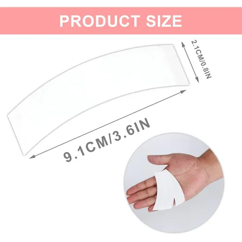 Vista 3 de 36 cintas de peluca para pelucas de encaje, cinta frontal invisible impermeable de doble cara para fijar pelucas