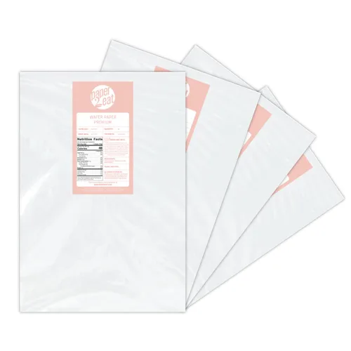 Vista 12 de Hojas de Papel Oblea Comestible Imprimible de paper2eat (0.40 mm - 25 hojas/Vainilla)