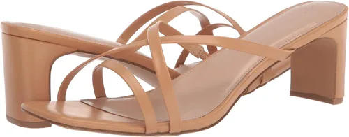 Vista 6 de The Drop Amelie - Sandalias de tacón cuadrado con tiras para mujer
