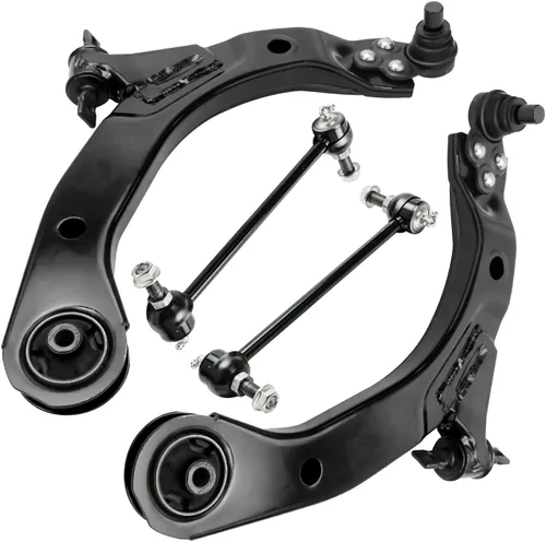 Vista 217 de Detroit Axle - Ejes de eje CV delantero izquierdo y derecho + Reemplazo de juntas esféricas de brazos de control inferiores delanteros para Ford