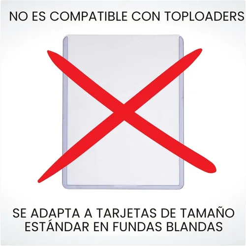 Vista 3 de Vault X Carpeta de tarjetas coleccionables con cremallera de 12 bolsillos Negro