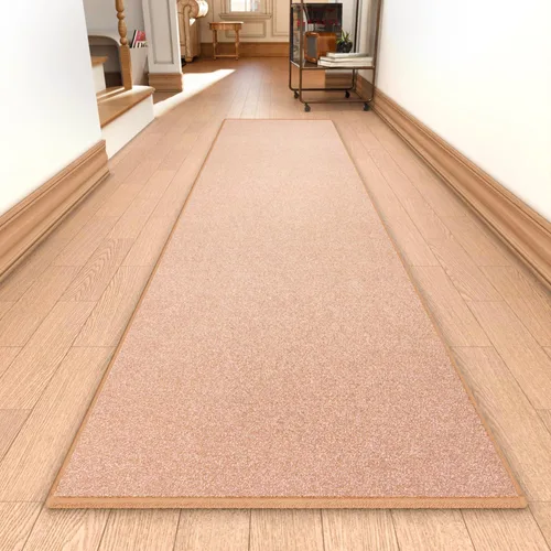 Vista 21 de AREDO Alfombra de pasillo con parte trasera de goma antideslizante, alfombra de piso suave lavable para cocina, pasillo, entrada
