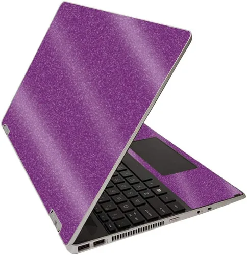 Vista 17 de MightySkins - Skin brillante con purpurina para HP Pavilion x360 de 15 pulgadas (2020), color azul claro, protector y duradero, acabado brillante