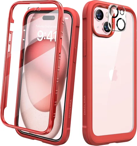 Vista 209 de DIACLARA - Funda transparente compatible con iPhone XR 6.1 pulgadas 2018