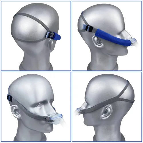 Vista 2 de CPAP - Correa ajustable para AirFit P10 y N30 con fundas