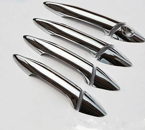 Vista 6 de 8 unidades ABS, cubierta elegante de manijas para puertas cromadas, para Hyundai Elantra