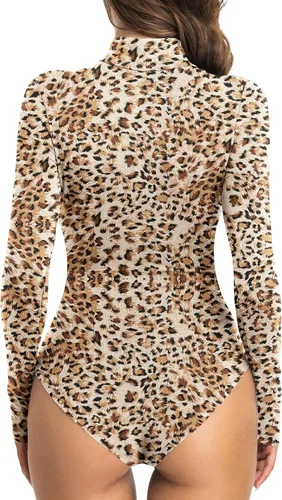 Vista 3 de DouBCQ Leotardo básico para mujer