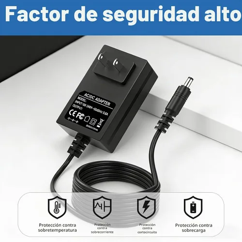 Vista 4 de Cargador de 29.4V para Hoverboard Gotrax compatible con Gotrax GKS Lumios/Plus/Pro/Edge/Nova/Glide 24V y 25.2V Baterías Cable adaptador de corriente