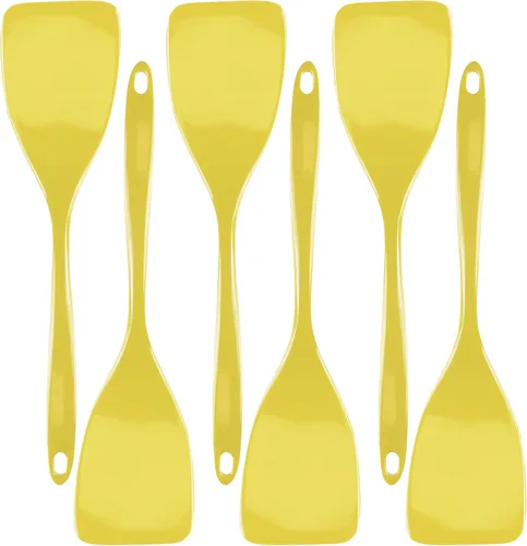 Vista 13 de Reston Lloyd - Espátula giratoria para sartenes antiadherentes, resistente al calor, sin BPA, con mango ergonómico, 11 pulgadas, juego de 6