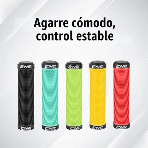 Vista 9 de Mountain Bike Handlebar Grips for MTB BMX Bicycle