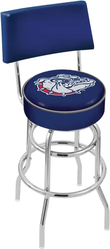 Vista 3 de The Holland Bar Stool Company L7C4 - Taburete giratorio con doble anilla cromada (Leprechaun)
