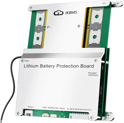 Vista 17 de JKBMS Smart BMS 4S-8S 100A 1A Active Balance Integrado Bluetooth con CAN RS485 PCB Placa de Protección de Batería para Paquete de Batería LiFePO4