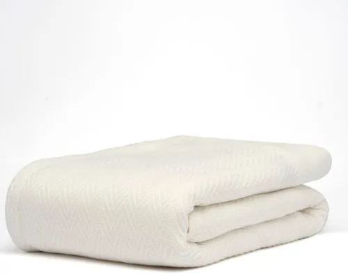 Vista 11 de Manta multiusos 100% de algodón de fibra extralarga, suave y transpirable, ligera para todas las estaciones, para sofá, sofá, cama, lavable a Espiga