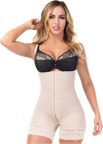 Vista 13 de LT.ROSE Fajas Postparto Colombianas Tummy Control Shapewear for Women 21111 Entrepierna abierta beige