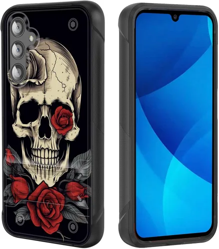 Vista 71 de Funda para Galaxy S25, de doble capa, resistente, a prueba de golpes, con soporte, funda protectora militar a prueba de caídas para Samsung Galaxy