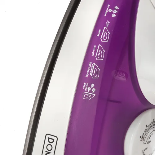 Vista 6 de Dominion Plancha STEM con cable retráctil, color morado