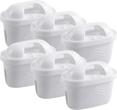 Vista 10 de ICEPURE 1001122 Repuesto para filtros de agua para jarra Brita Maxtra+/Maxtra/Mava, 1001122, 1001495, sistema de filtración de 7 etapas