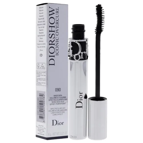 Vista 5 de Christian Dior Diorshow Iconic Overcurl Mascara # 090 Over Black Women Mascara 0.13 oz