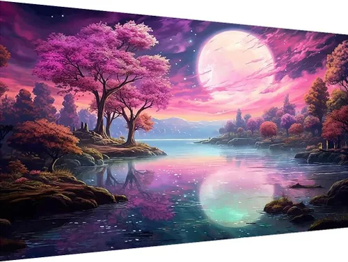 Vista 15 de pchmcu Paquete de 3 Kits de Pintura de Diamantes Galaxia para Adultos, Pintura de Arte de Diamantes 5D, Bricolaje Taladro Completo Cristal Estrás