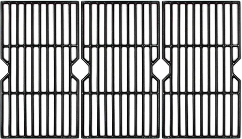Vista 9 de Hongso Rejillas de acero inoxidable SUS304 de 16 7/8 pulgadas para Charbroil 4 quemadores 463436214 463436215 463433016 463432215 463439915