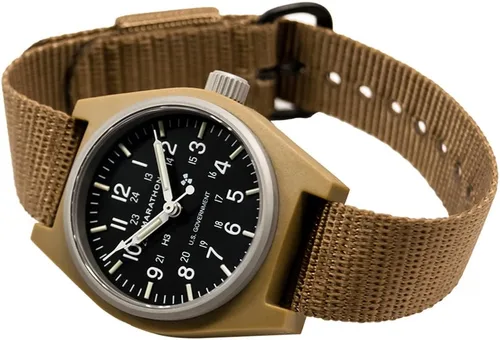 Vista 3 de MARATHON Correa de reloj de nailon balístico, grado militar con acero inoxidable, hebilla no magnética
