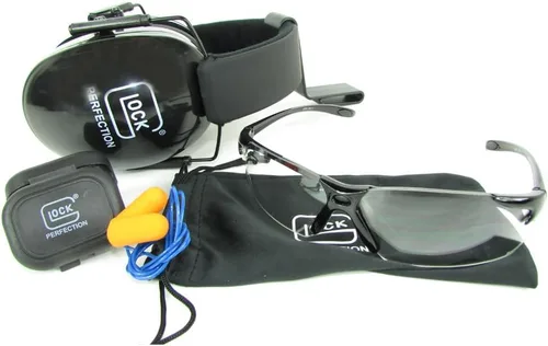 Vista 2 de Glock AP60214 Protección para los ojos y oídos de fábrica para el polígono de tiro