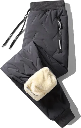Vista 4 de Women's Winter Warm Pants Fleece Ski Snow Pants Sherpa Lined Thermal