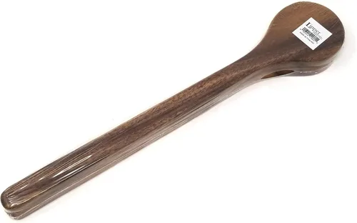 Vista 4 de Lipper International Servidores de ensalada redondos de acacia, 13" de largo, un par
