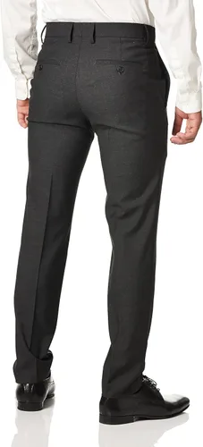 Vista 3 de Kenneth Cole REACTION Pantalón de vestir ajustado de tejido elástico para hombre