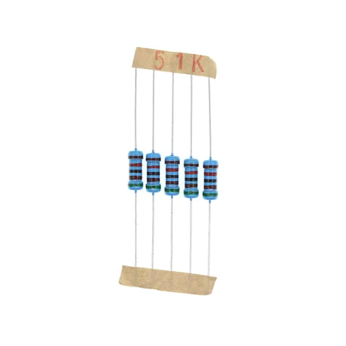 Vista 107 de 100PCS 1 vatios 1W 0R1 0.1 ohmios 1% resistencia de película metálica