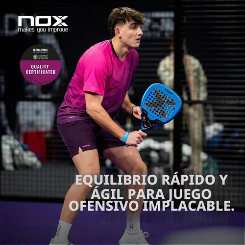 Vista 8 de NOX Pala de pádel EA10 Ventus Attack 12K Xtrem 2026