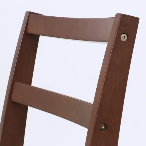 Vista 12 de 不二貿易(Fujiboeki) Fuji Boeki 98817 Dining Chair, Chair, Width 16.1 x Depth 20.1 x Height 31.1 inches (41 x 51 x 79 cm), Brown, Natural Wood, Synthetic