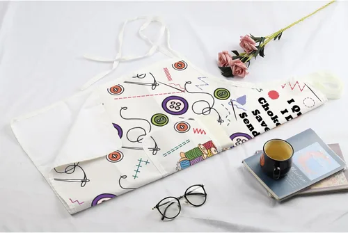 Vista 7 de MBMSO Delantales de costura para mujer con bolsillos, acolchados, regalos I Quilt So I Don't Choke People Regalos para alcantarillas y colchas