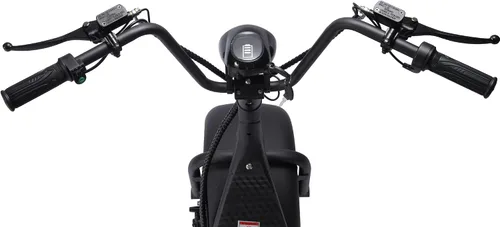 Vista 9 de MotoTec Fat Tire 60V 18Ah 2000W Litio Scooter Eléctrico Negro