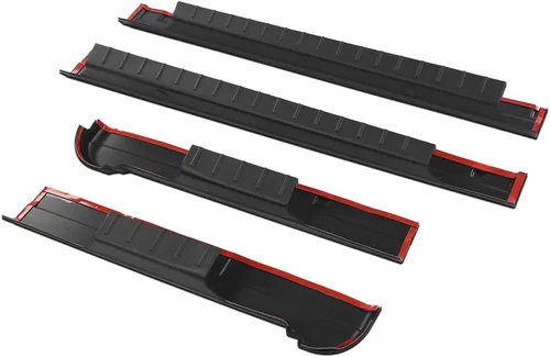 Vista 21 de G-PLUS Paneles de balancín interiores compatibles con Chevy Silverado 1500 2500 2500HD 3500 4 puertas cabina extendida 2000-2006, compatibles