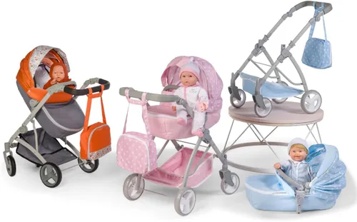 Vista 19 de JC Toys - Berenguer Boutique Cochecito deportivo plegable de lujo Colección Blue Royal para muñecas de hasta 20 pulgadas A partir de 3 años
