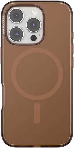 Vista 107 de PopSockets Funda para iPhone 17 Pro Max con MagSafe, color borgoña