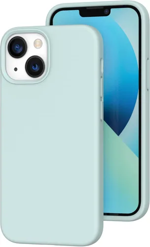 Vista 174 de Funda de silicona líquida compatible con iPhone 12 Pro Max 6.7 pulgadas, funda de gel de protección completa con forro de microfibra, funda