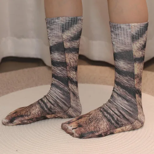 Vista 7 de SLOUFIOL Calcetines divertidos para hombre y mujer
