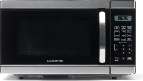 Vista 10 de [Usado] Farberware - Horno microondas de sobremesa de 0.7 pies cúbicos – 700 vatios de potencia, configuraciones de cocción automática