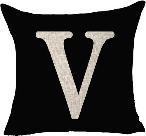 Vista 4 de Juego de 4 fundas de cojín decorativas de lino y algodón con fondo negro de perro carlino inglés de 18 x 18 pulgadas