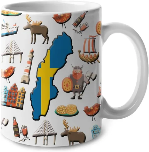 Vista 41 de Lotacy Taza de café con símbolos de Cuba con bandera de mapa, taza de cerámica de bandera cubana de 11 onzas, recuerdo de Cuba y regalos, idea