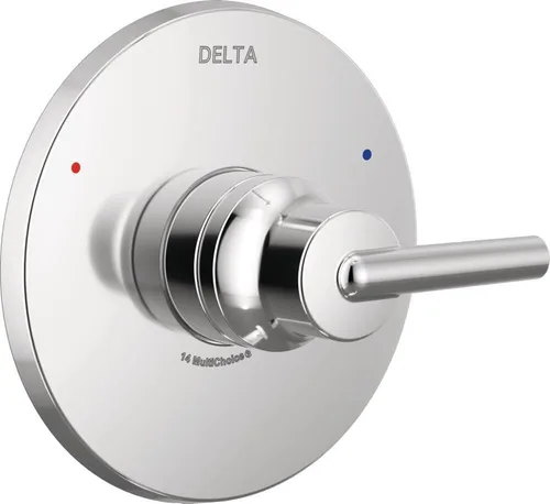 Vista 10 de Delta Trinsic Serie 14 T14059-PN - Kit de moldura de válvula de ducha de una sola función, níquel pulido T14059-PN (válvula no incluida)