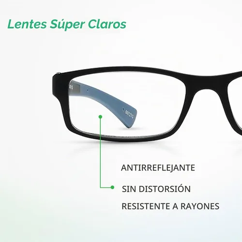 Vista 5 de SPORTEX SAV Men's Ar4160 Reading Glasses - Flexible, Durable, Ultra-Lightweight, High-Performance Readers For Men Azul
