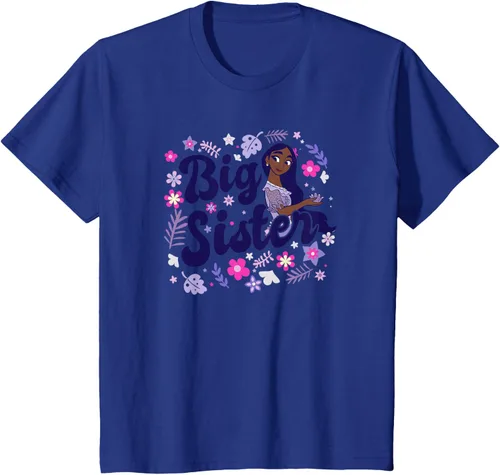 Vista 54 de Disney Encanto Isabela Madrigal Big Sister - Camiseta floral, gris, S Asfalto