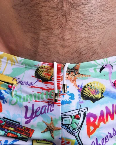 Vista 51 de Bang Men's Swimwear - Swim Trunk - Square Cut Bathing Suit for Men