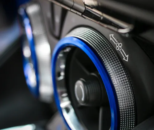 Vista 8 de para accesorios de Camaro AC Manija de aire acondicionado Cubierta de ventilación de salida para Chevrolet Camaro 2016, 2017, 2018, 2019, 2020 Azul