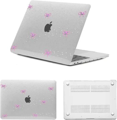 Vista 18 de Funda protectora para MacBook Air de 11 pulgadas 2015 2014 2013 2012 2011 2010 A1465 A1370, diseño de patrón de plástico, funda para laptop