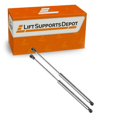 Vista 9 de Soportes de elevación Depot 2 unidades de 10 mm de nylon, soportes de elevación de 11 pulgadas extendidos x 20 libras, amortiguadores de 6 mm