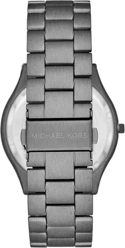 Vista 4 de Michael Kors - Reloj de cuarzo Slim Runway de acero inoxidable para hombre
